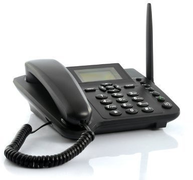 BW Wireless GSM Desktop Phone - Desktop Style Phone with SIM Card Slot