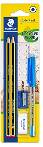 Staedtler 120SET BKD Bleistift Noris Studenten Set, Blisterkarte, blau, pack of 2 stationery set