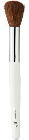 e.l.f. Powder Brush, Versatile Makeup Brush For Powder, Blush & Bronzer, Creates A Sculpted Look, Made With Synthetic Bristles, Vegan & Cruelty-Free