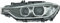 HELLA 1EJ 354 983-011 Halogen/FF-Hauptscheinwerfer- ECE - für Rechtsverkehr - vorne links