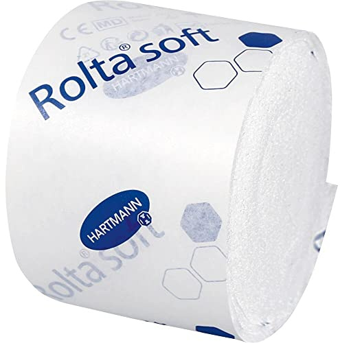 Hartmann 9320481 Rolta Soft Synthetik-Wattebinde, 6cm x 3m, 50 Stück