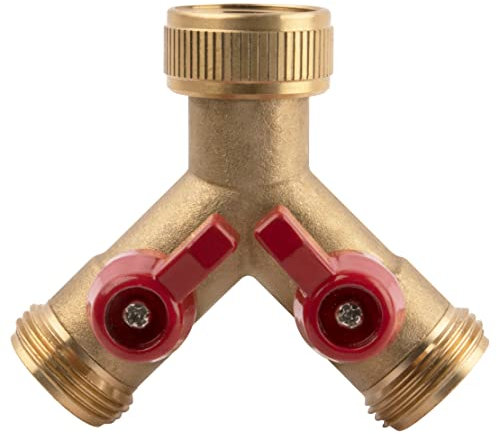 Nez de robinet mâle 20x27 laiton 2 sorties | Boutté