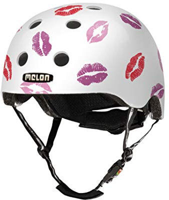 Melon Helmets Urban Active Story Fahrradhelm, Smoochy, M-L