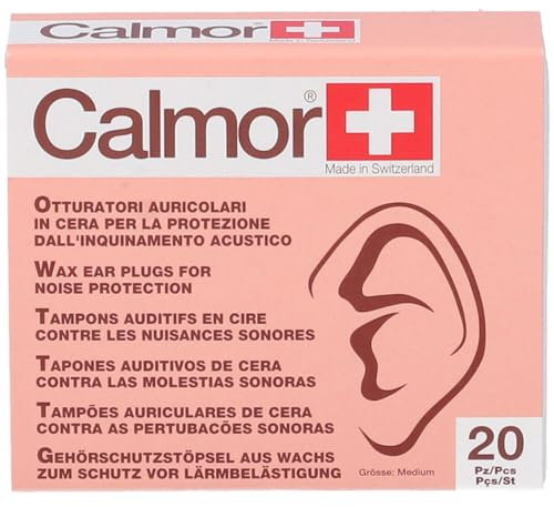 Calmor Artsana - Tappi auricolari in cera, 20 pezzi