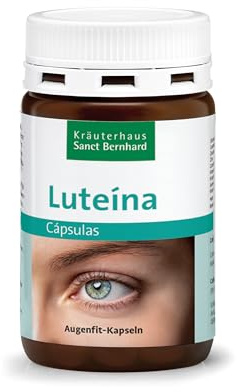 Luteína Cápsulas - 90 Cápsulas con Zeaxantina | Solo una Cápsula al día | Para la vista | Para 3 meses