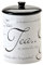 Price & Kensington Script Teedose mit Schriftzügen