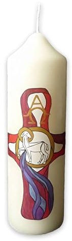 Osterkerz bedruckt ca. 165/50