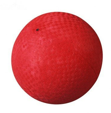 NEW 23cm RED PVC PLAYGROUND KICKBALL DODGEBALL SCHOOL KICK BALLS