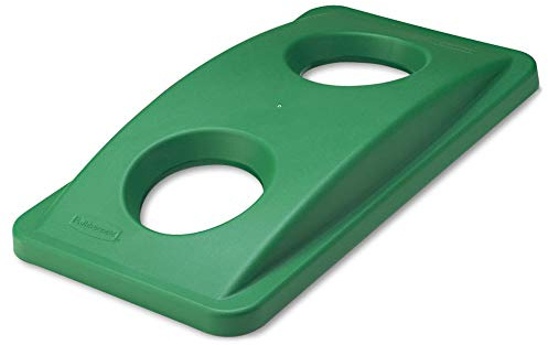 New , Rubbermaid Slim Jim Lid for Bottle Recycling System Green Ref 2692-88-GRN