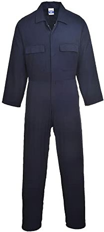 Portwest Combinaison Coton Euro Work, Couleur: Marine, Taille: XL, S998NARXL