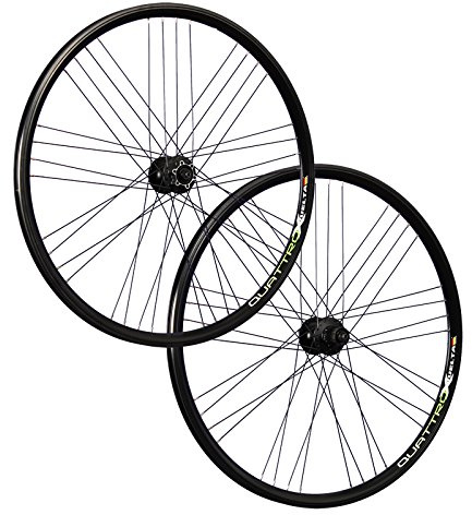 VUELTA 28 Zoll System Laufradsatz Shimano Deore 525 Cues 400 Disc 6 Loch schwarz