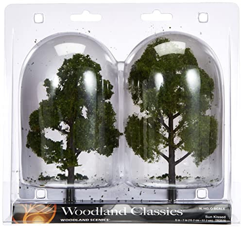 Woodland Scenics Sun Kissed Deciduous Trees 6 7-inch