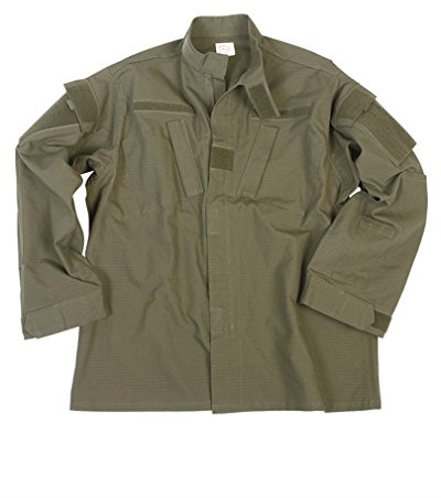 Mil-Tec US ACU Herren Feldjacke RipStop (Oliv/XXL)