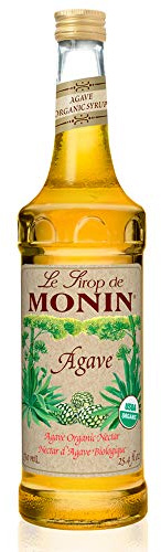 Monin - Organic Agave Syrup, Sweet and Full Flavor, Great for Any Beverage, Gluten-Free, Non-GMO (750 ml)