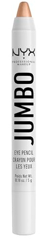 NYX Professional Makeup Jumbo Eye Pencil, strahlender Eyeliner, ohne Zerren oder Verblassen, 634 Frosting, cremefarben, Lidschatten, Primer und Eyeliner in Einem, anspitzbar, 5 g