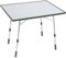 Lafuma Mobilier Klappbarer, höhenverstellbarer Gartentisch, Wetterfest, California, carbon (grau), 91 x 69 cm