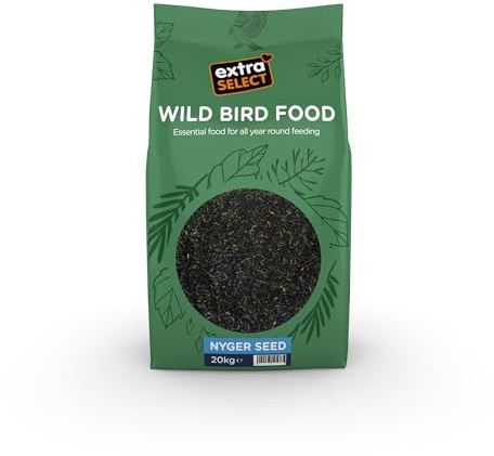 Extra Select Niger Seed Wild Bird Food, 20 kg
