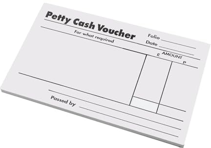 Rybond Premium Petty Cash Pad Book 160 Pages 88x138mm