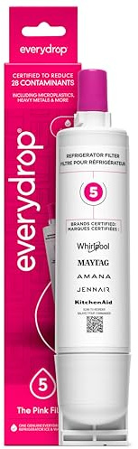 everydrop by Whirlpool Ice and Water Refrigerator Filter 5, EDR5RXD1, Single-Pack