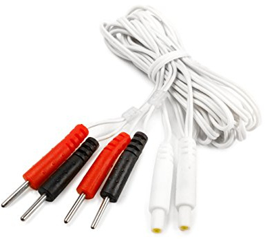 TensCare L CPT 2 kabel för Perfect Tens, Perfect EMS och Perfect PFE, vit/rosa