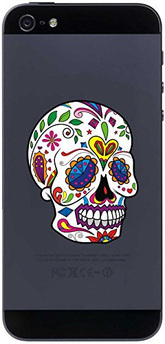 Handy-Aufkleber - Sugar Skull - Totenkopf SSK27-70 mm Aufkleber - handy skin