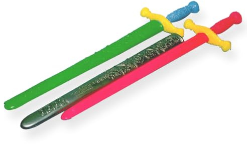 FLYPOP'S - Épée - Accessoires de Déguisement - 185245 - Couleur Aléatoire - Plastique - Heros - Jouet Enfant - Carnaval - 60 cm x 15 cm - À Partir de 3 Ans