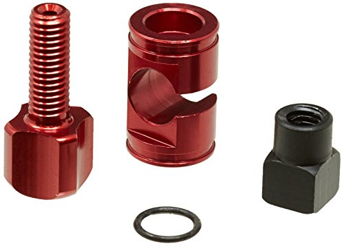 Avid Shorty Ultimate Brake Cable Adjuster & Barrel Service Parts Kit - 5mm Red Inline Brake Barrel for & Mountain Bike Disc Brakes