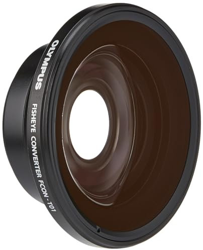 Olympus - Convertidor FCON-T01 Ojo de Pez para TG-1, Negro