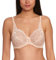 Charnos Rosalind Bra 165010 Underwired Non Padded Full Cup Lace Secret Support, Brulee, 32F
