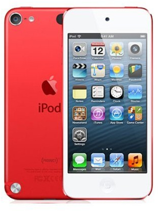 Apple iPod Touch 64GB WiFi MP3 Player 6th Generation - Red (Refurbished)