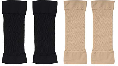 2 Paar Kompressionsarmlinge L-Größe, Armstützen & Sport (Ellbogen, Ärmel, Kompression)