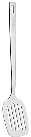 Gerlach Solid Pfannenwender aus Edelstahl, Ysilver, 45 x 8 x 4.5 cm
