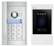 BTICINO, Flex‘ONE-Set Classe 300EOS with Netatmo + Sfera Code, erste smarte Wi-Fi-Video-Innenstelle mit integr. Alexa, 5-Touchscreen, App Home+Security, 2-Draht-Technik, 363920