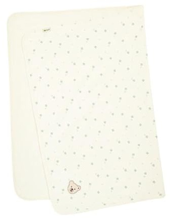 Steiff Jersey Decke Eggnog, Baby-Decke, Kuscheldecke für Babys, Baby Bettdecke, weich flauschig und kuschelig, waschmaschinenfest