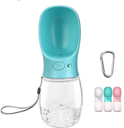 COTOP Bouteille d'eau Portable pour Chien, 350/550ml Bouteille d'eau de Voyage antibactérienne de qualité Alimentaire pour Chien et Chat, Eau Potable pour Animal de Compagnie en Plein air
