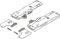 Blum TIP-ON BLUMOTION Einheit Typ L3, 15-40 kg; LEGRABOX/MOVENTO Metall Seitliche Montage Schubladenauszug
