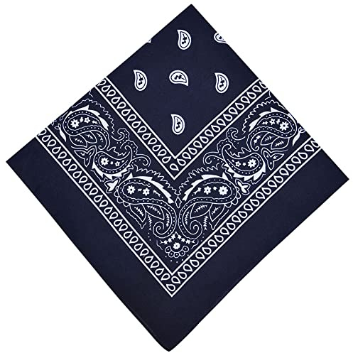Aomig Bandana-huvudsjal för män och kvinnor, snygga cowboypannband Näsduk, multifunktionshårhalsduk Paisleytryck unisex-huvudinpackningar, ansiktstäckande haklappar för ansiktet för motorcykling
