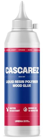 Cascamite Cascarez Wood Adhesive Glue Fast Grab Liquid Resin Polymer, Water Resistant, Strong Bond, Used for General Woodworking Applications - 250ml