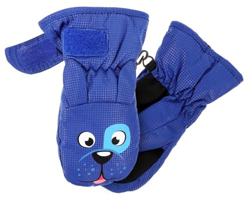 TOVINANNA 1 Paar Skifäustlinge Für Jungen Kleinkind-fäustlinge Winddicht Kinderhandschuhe Warme Skihandschuhe Snowboardhandschuh Fäustlinge Für Kinder Stoff Der Schnee Baby Junge Mädchen