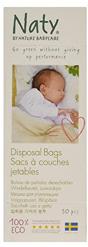 Eco by Naty Eco Einwegbeutel für Windeln, 50 Stück