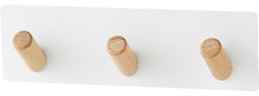 BOFRHME Crochets Magnétiques, Porte-Manteau Magnétique avec 3 Crochets pour Suspension Intérieure et Extérieure, Cuisine, Porte-Clés, Réfrigérateur, Four, Une Installation et Facile à Utiliser