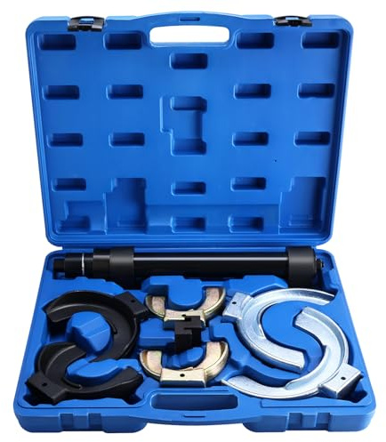 FreeTec McPherson Federspanner Satz McPherson Tieferlegung KFZ Werkzeug Geeignet für Die Meisten McPherson Federbein