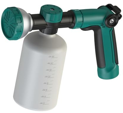 osiuujkw Plant Feeder Hose Attachment Feed Plants Effortlessly Watering Hose Sprayer ABS Liquid Lawn Feed Sprayer Hose Attachment