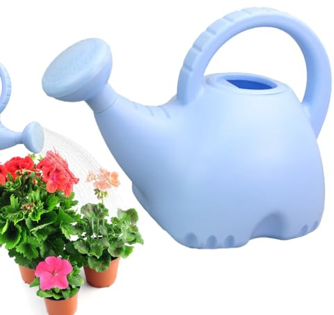 Regadera para niños, regadera, elefante, regadera, jardín con diseño en forma de elefante, simpática regadera, de exterior, regadera, plantas de interior con boquilla