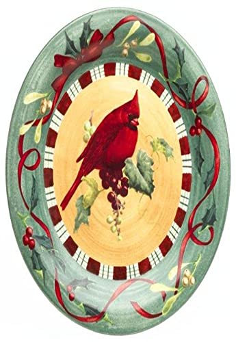 Winter Greetings Everyday Cardinal Dinner