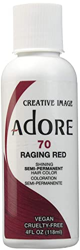 Glänzende semi-permanente Haarfarbe, Raging Red, 118 ml