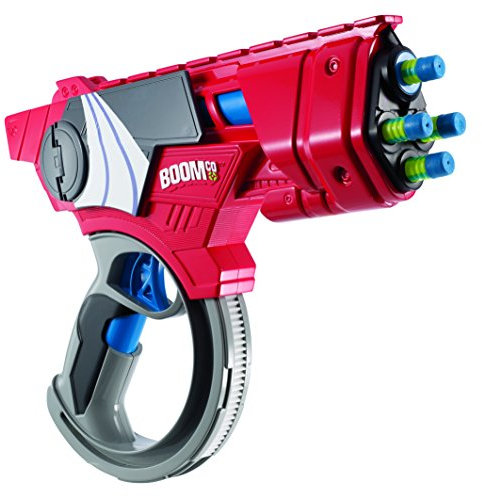 Mattel BMJ71 - BOOMco Whipblast, Einzelschuss-Blaster mit vierfach Lauf