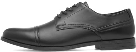 Beckett Mens Black Formal Lace Up Shoe - Size 7 UK - Black
