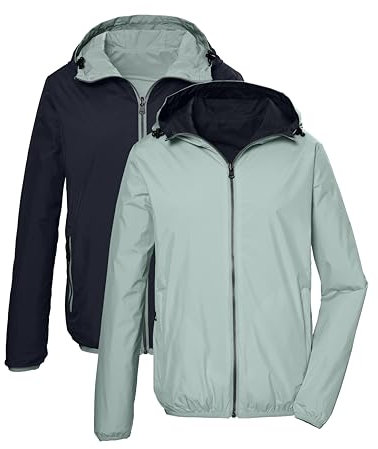 G.I.G.A. DX Damen Funktionsjacke/Wendejacke mit Kapuze GS 66 WMN JCKT, light aquaverde, 46, 42699-000