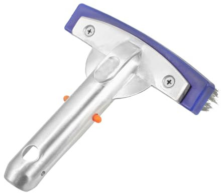 Toyvian Cepillo de Limpieza Piscina con Especial Herramienta de Limpieza Portátil Mantener el Compatible con Varillas de Extensión No Incluidas